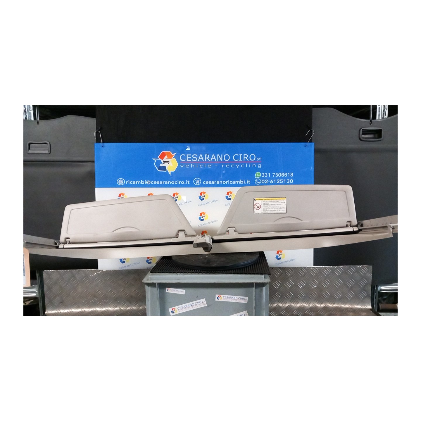 KIT ALETTE PARASOLE CON TENDINE 030 CITROEN C4 PICASSO (09/06-08/13) RHJ NBA042005038001