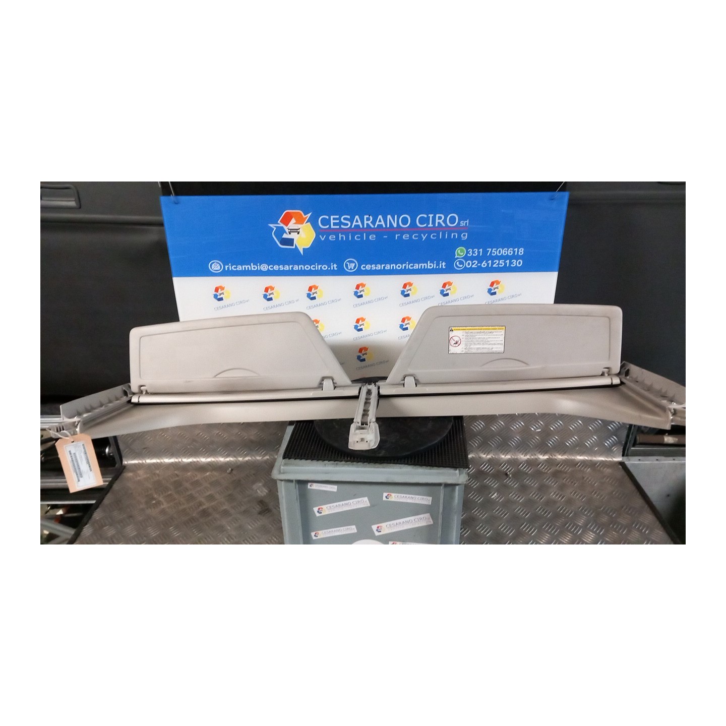 KIT ALETTE PARASOLE CON TENDINE 030 CITROEN C4 PICASSO (09/06-08/13) RHJ NBA042005038001