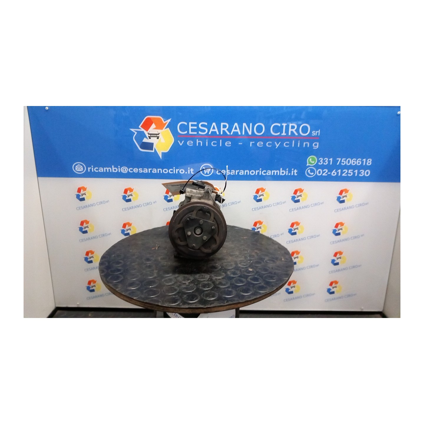 COMPRESSORE A/C 037 OPEL AGILA (H08) (01/08-) K12B 93194040