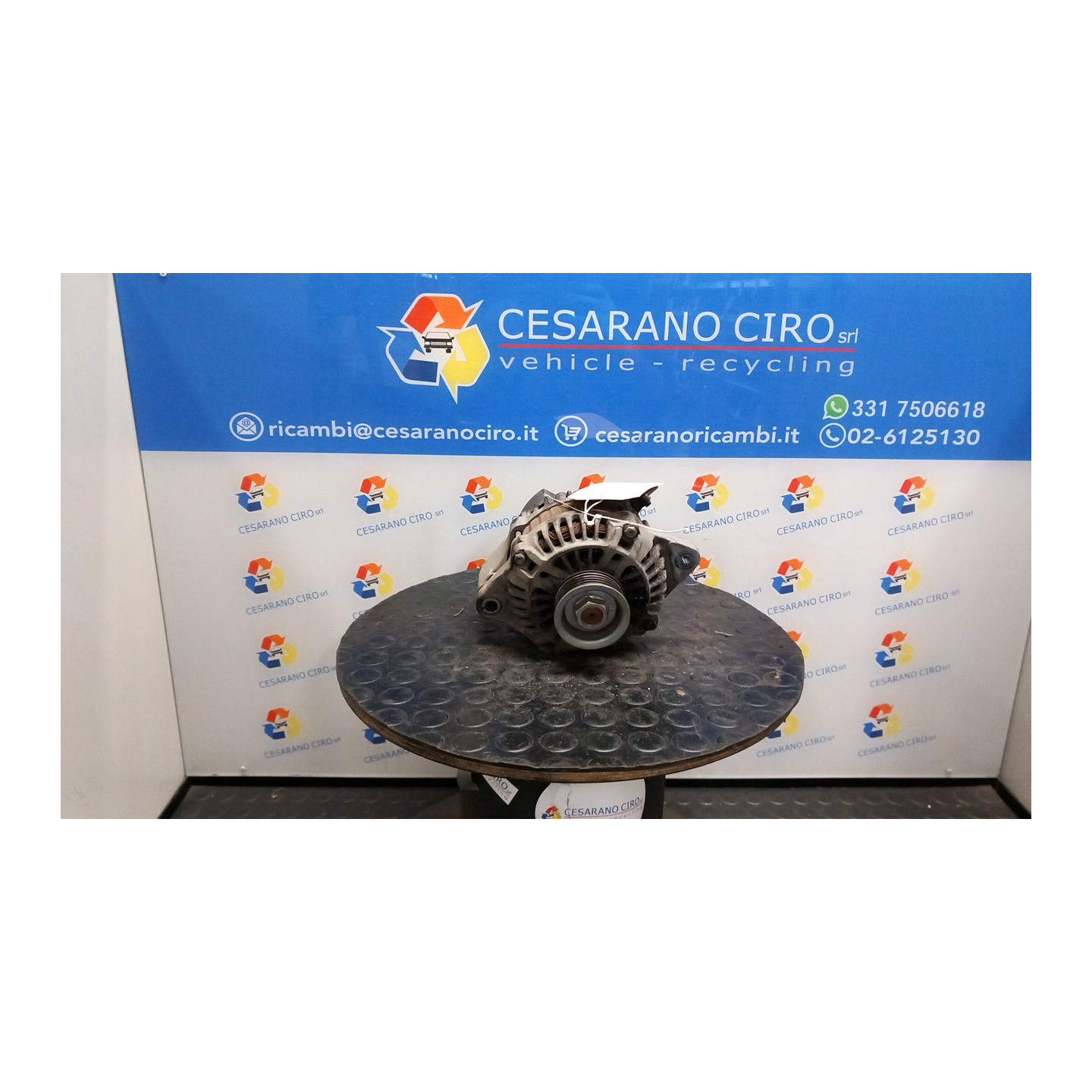 ALTERNATORE 038 OPEL AGILA (H08) (01/08-) K12B 93194153