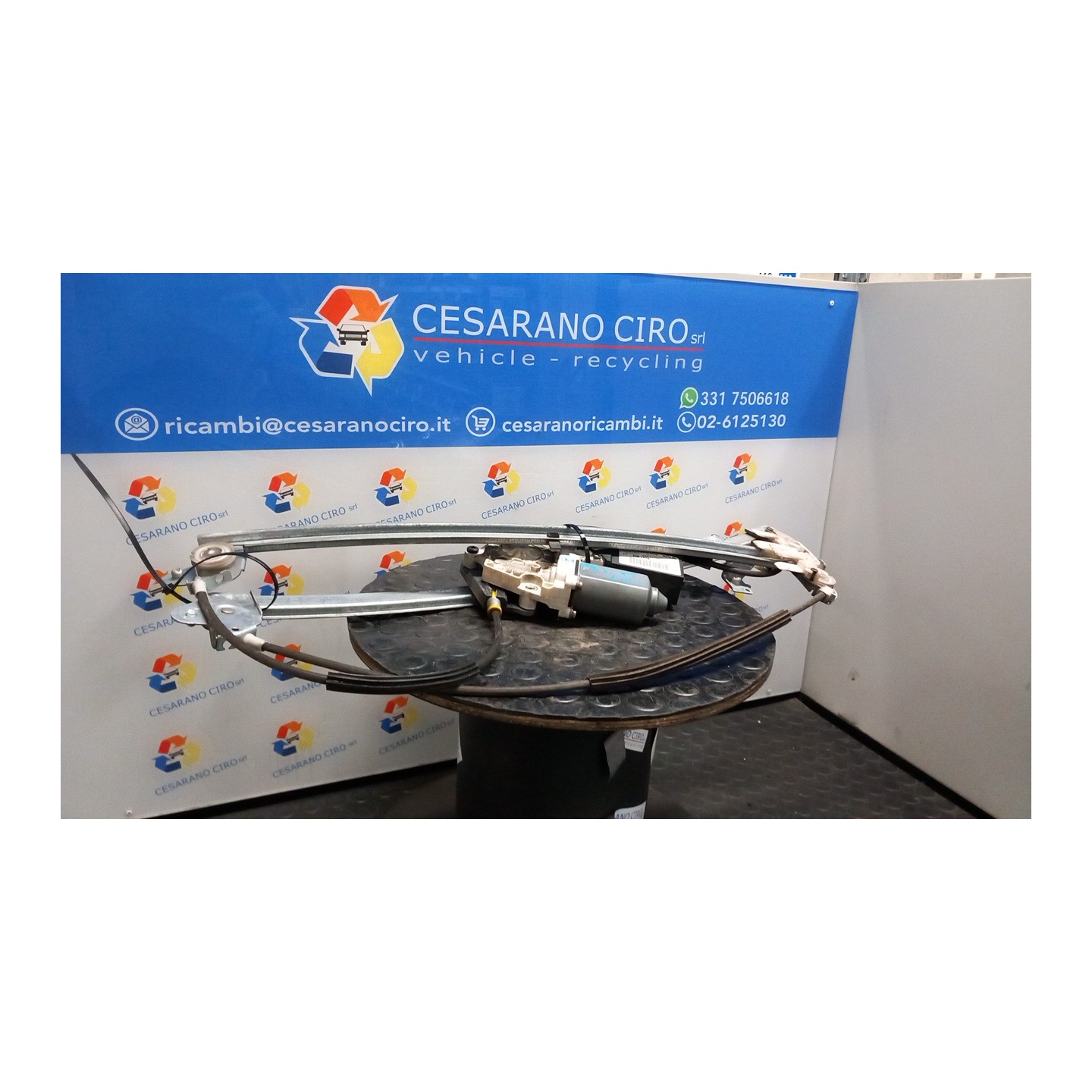ALZACRISTALLO ELETTR. PORTA ANT. SX. 022 PEUGEOT 807 (09/02-) 4HW 9221L4