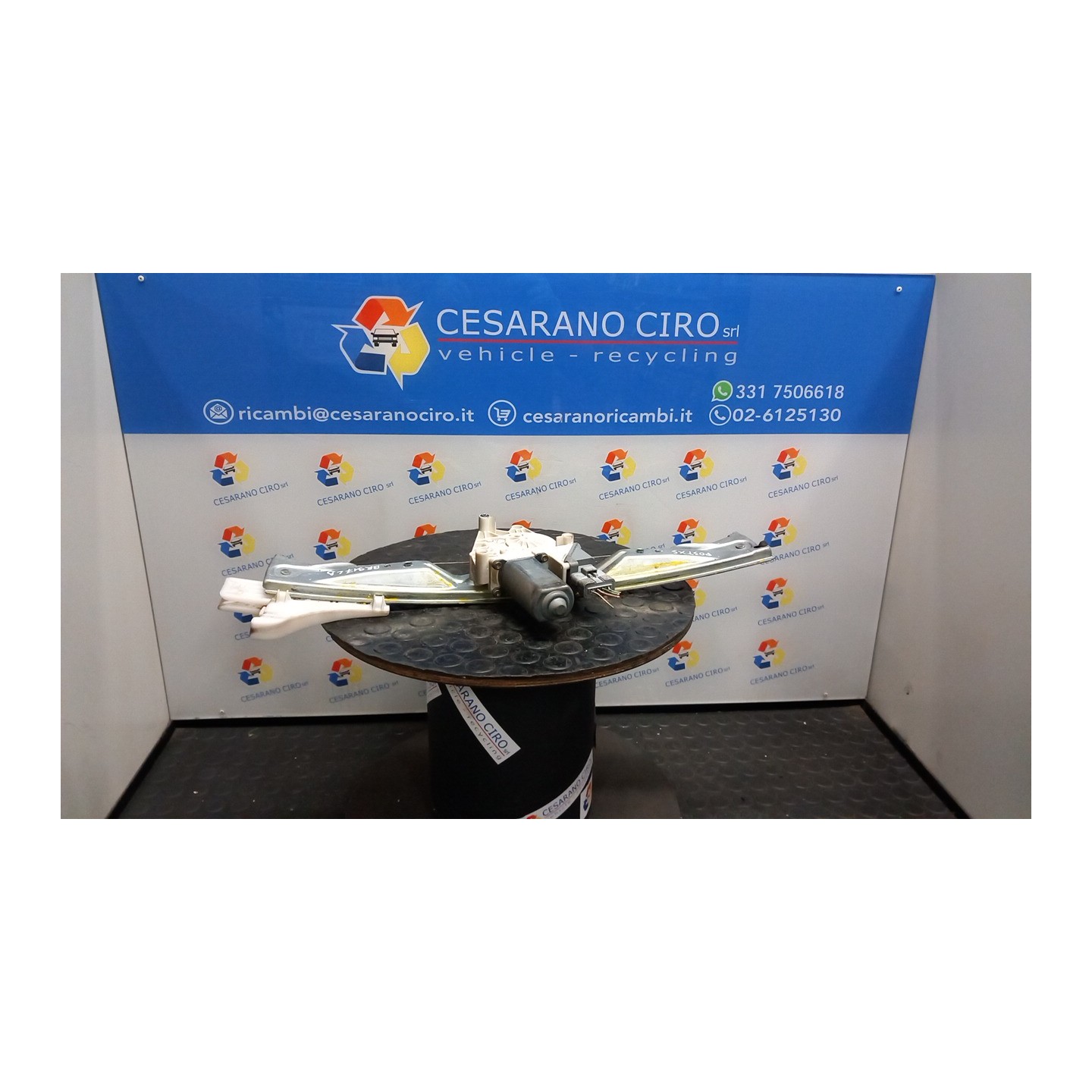 ALZACRISTALLO ELETTR. PORTA POST. CON MOTORINO SX. 068 CITROEN C5 (03/0109/04) RHZ 922364
