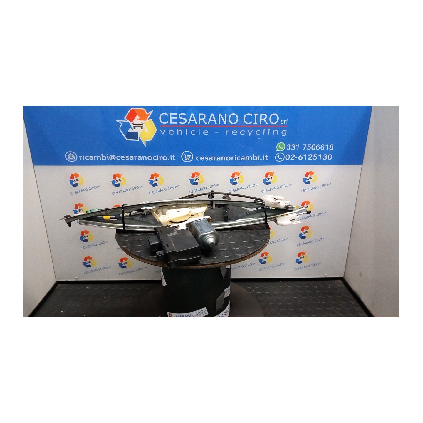 ALZACRISTALLO ELETTR. PORTA ANT. DX. 069 CITROEN C5 (03/0109/04) RHZ 9222P5