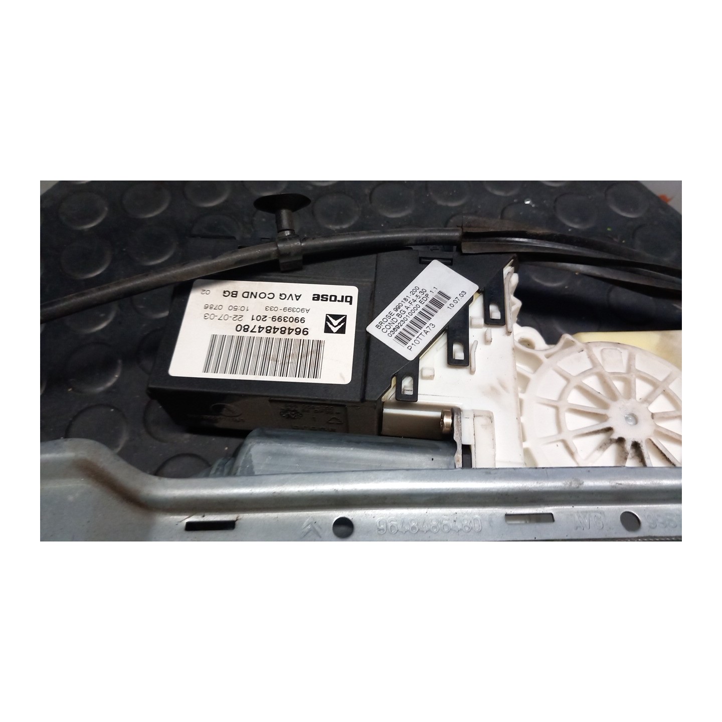 ALZACRISTALLO ELETTR. PORTA ANT. SX. 070 CITROEN C5 (03/0109/04) RHZ 9221P7