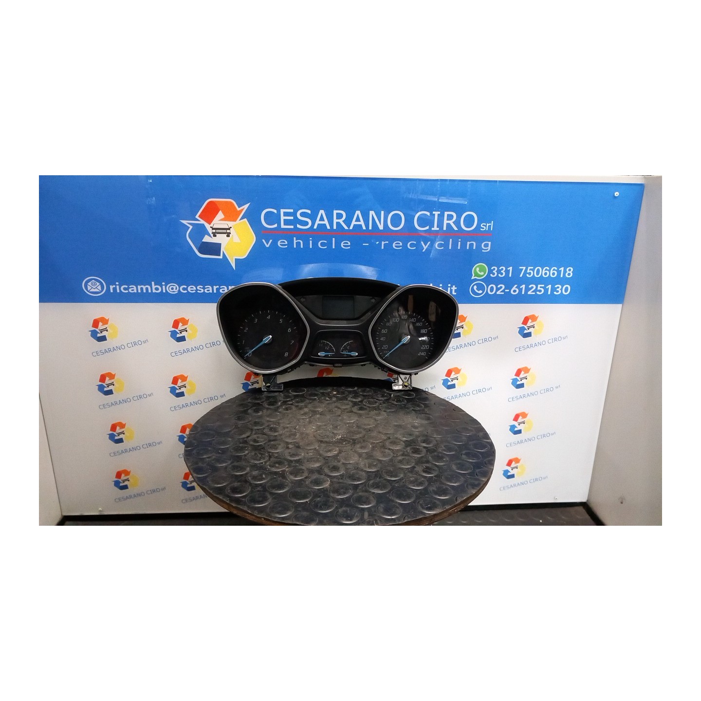 QUADRO STRUMENTI COMPL. 017 FORD C-MAX (CB7) (09/10-05/15) M1DA 1816056