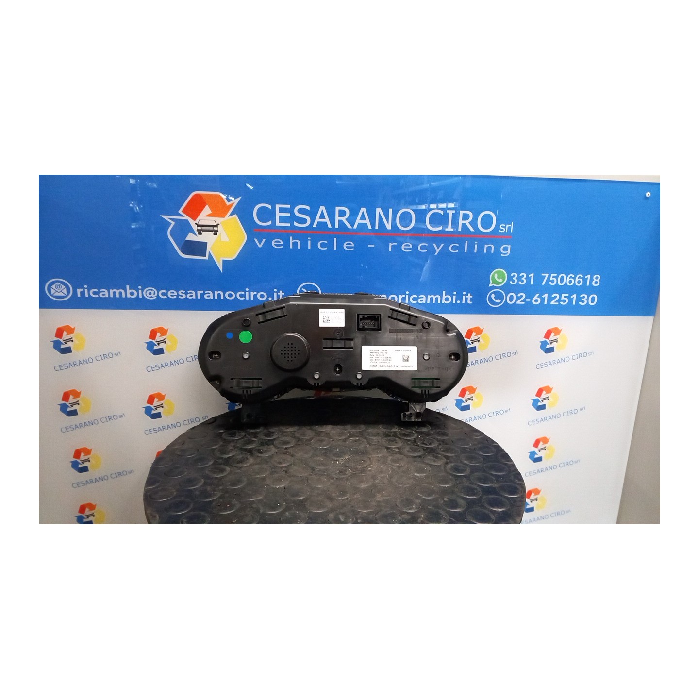 QUADRO STRUMENTI COMPL. 017 FORD C-MAX (CB7) (09/10-05/15) M1DA 1816056