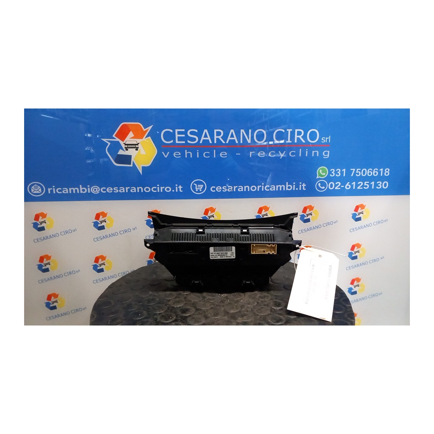 BLOCCO COMANDO CLIMATIZZAZIONE 022 FORD C-MAX (CB7) (09/10-05/15) M1DA 1841564