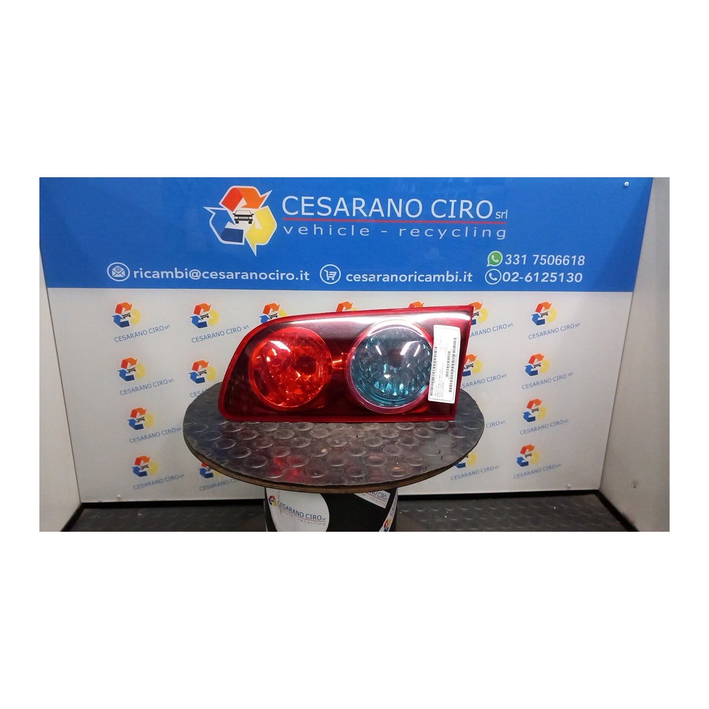 FANALE POST. PARTE INT. DX. 023 FIAT CROMA (2T) (04/05-10/07) 939A2000 51727251