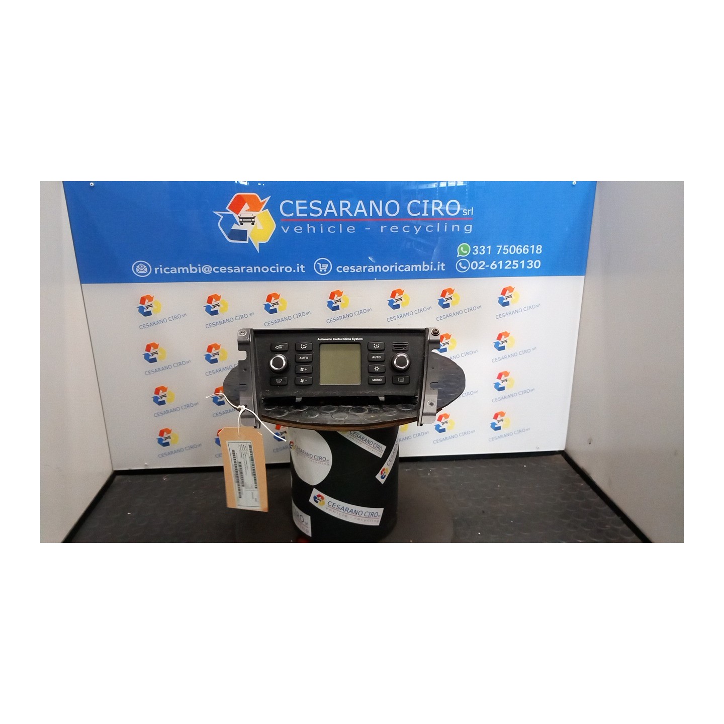 BLOCCO COMANDO CLIMATIZZAZIONE CLIMA ATM 026 FIAT CROMA (2T) (04/05-10/07) 939A2000 735431952