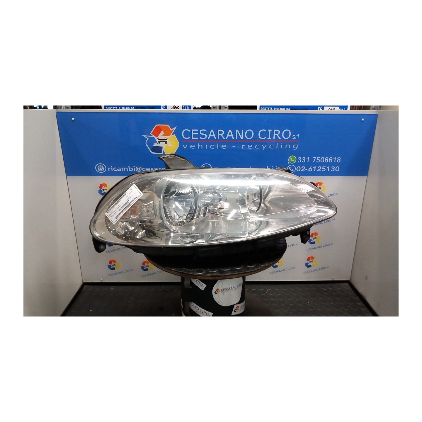PROIETTORE DX. 029 FIAT CROMA (2T) (04/05-10/07) 939A2000 51801265
