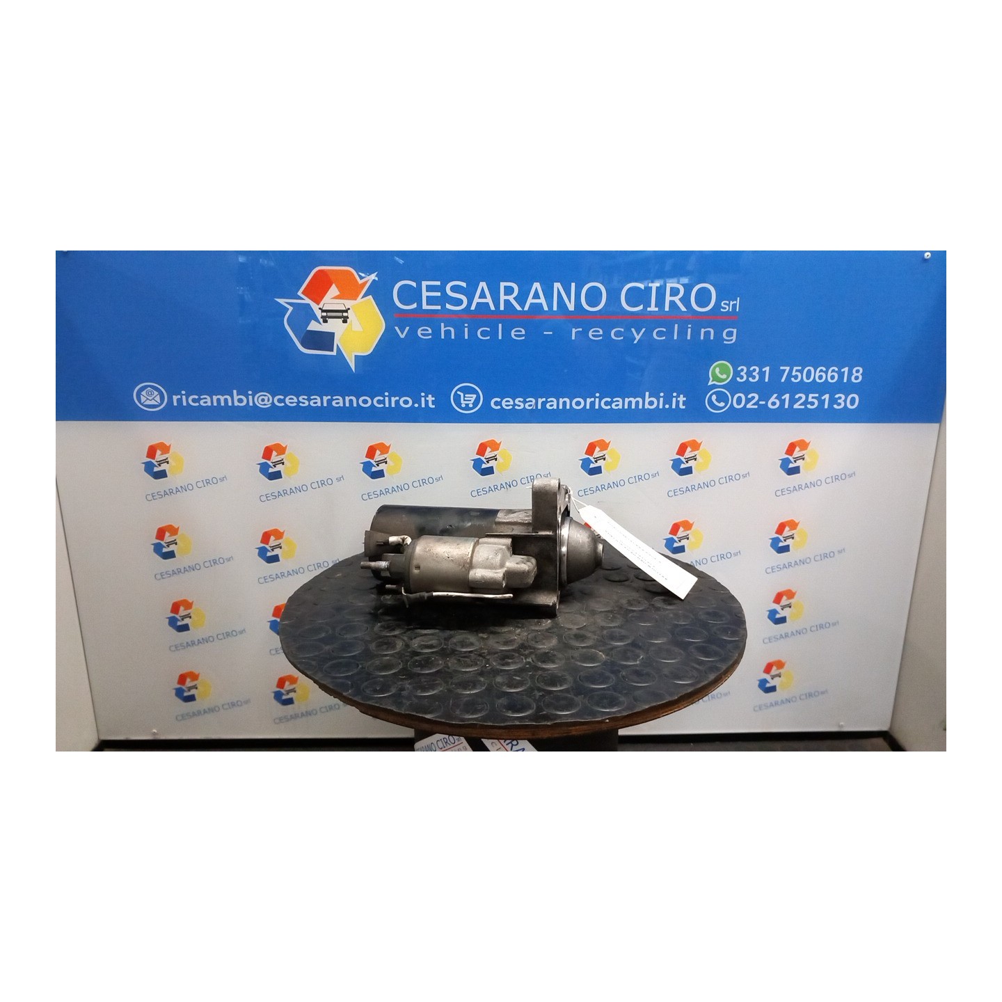 MOTORINO AVVIAMENTO BOSCH 063 RENAULT MEGANE 3A SERIE (10/08-) F9QN8 8200741476