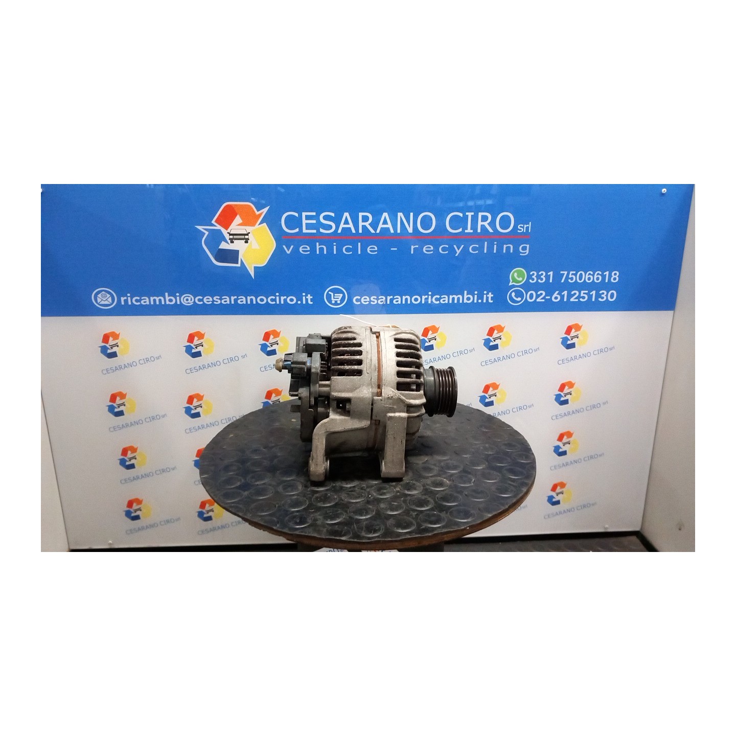 ALTERNATORE 120AMP 077 OPEL MERIVA (X03) (03/03-12/10) Z16XEP 95519865