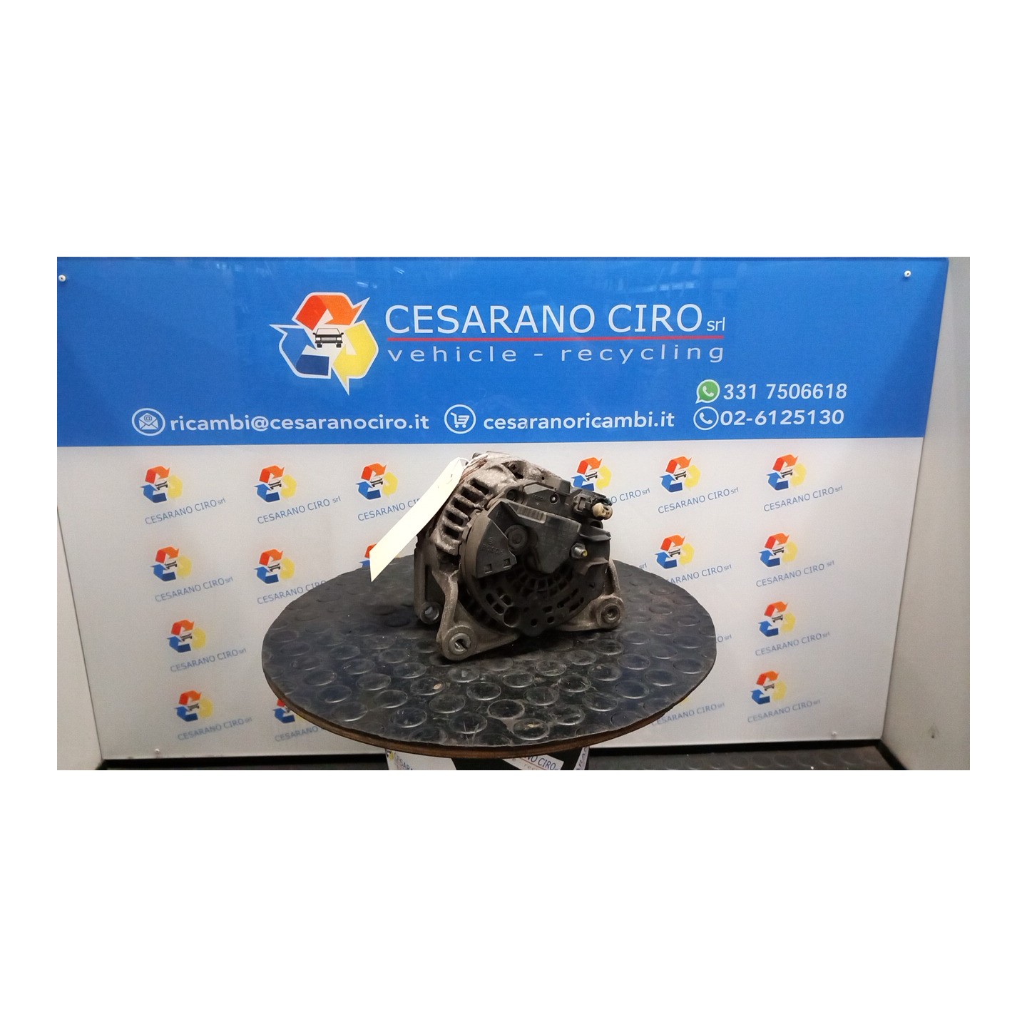 ALTERNATORE 120AMP 077 OPEL MERIVA (X03) (03/03-12/10) Z16XEP 95519865