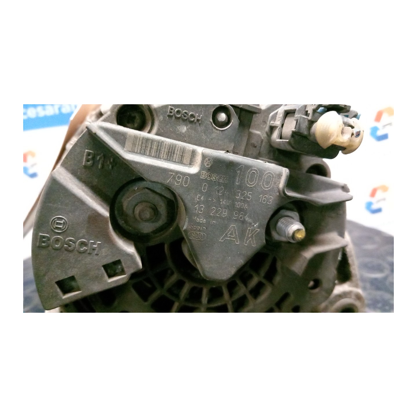 ALTERNATORE 120AMP 077 OPEL MERIVA (X03) (03/03-12/10) Z16XEP 95519865