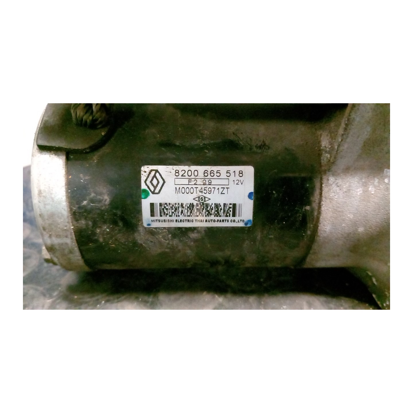 MOTORINO AVVIAMENTO MITSUBISHI 122 RENAULT SCENIC 3A SERIE (04/09-10/13) K4MT8 8200665520