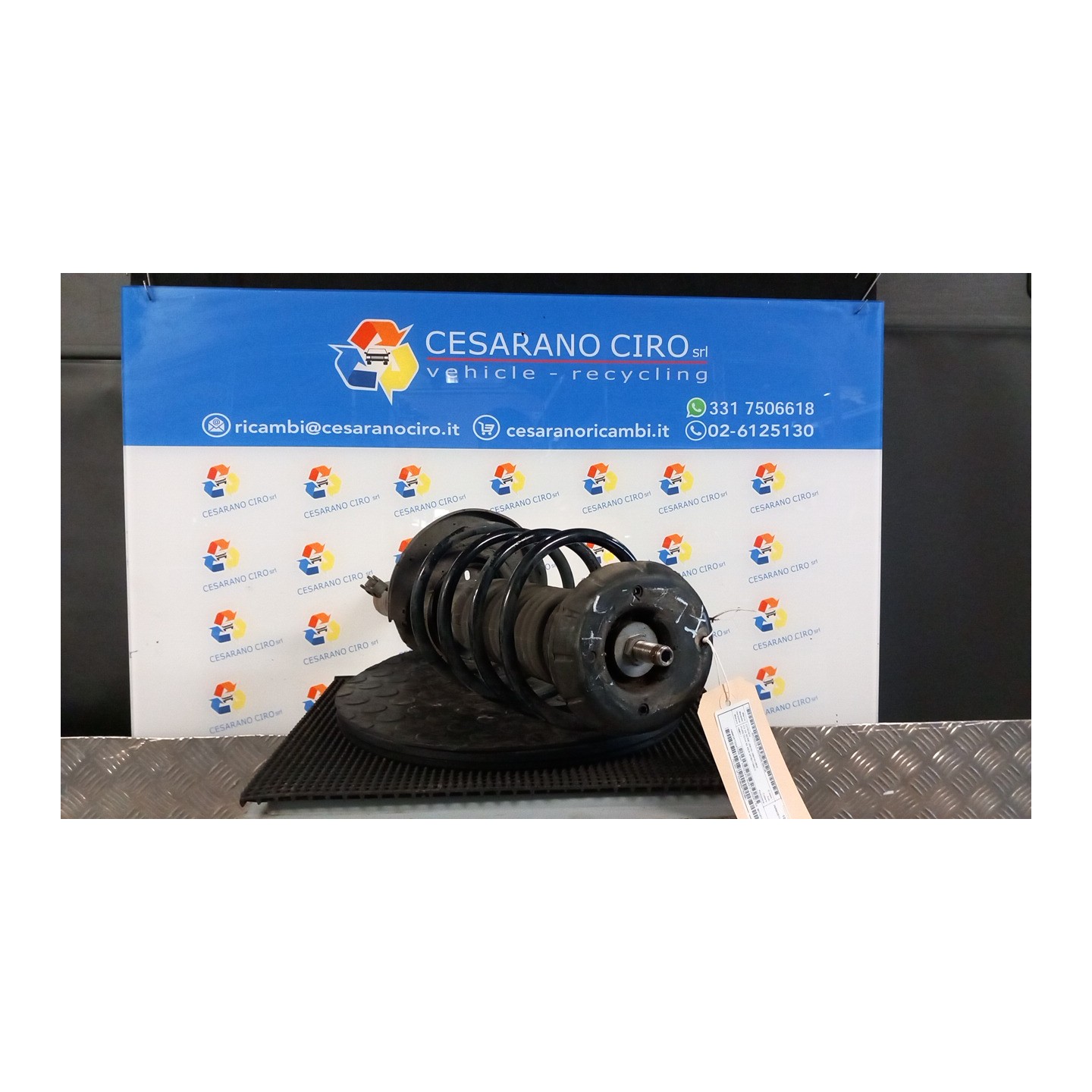 AMMORTIZZATORE ANT. P/COLLEG.SUOLO LEGGE1 SX. 140 CITROEN C3 3A SERIE (B618) (09/16-06/2 HM01 9811371280