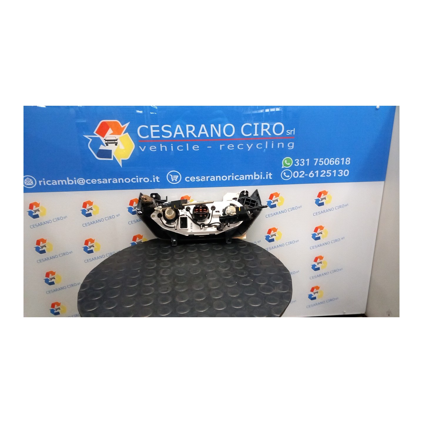BLOCCO COMANDO CLIMATIZZAZIONE INTERNI ANTRACICE 016 CHEVROLET (DAEWOO) AVEO (T250) (06/08-11/12) B12D1 96650507