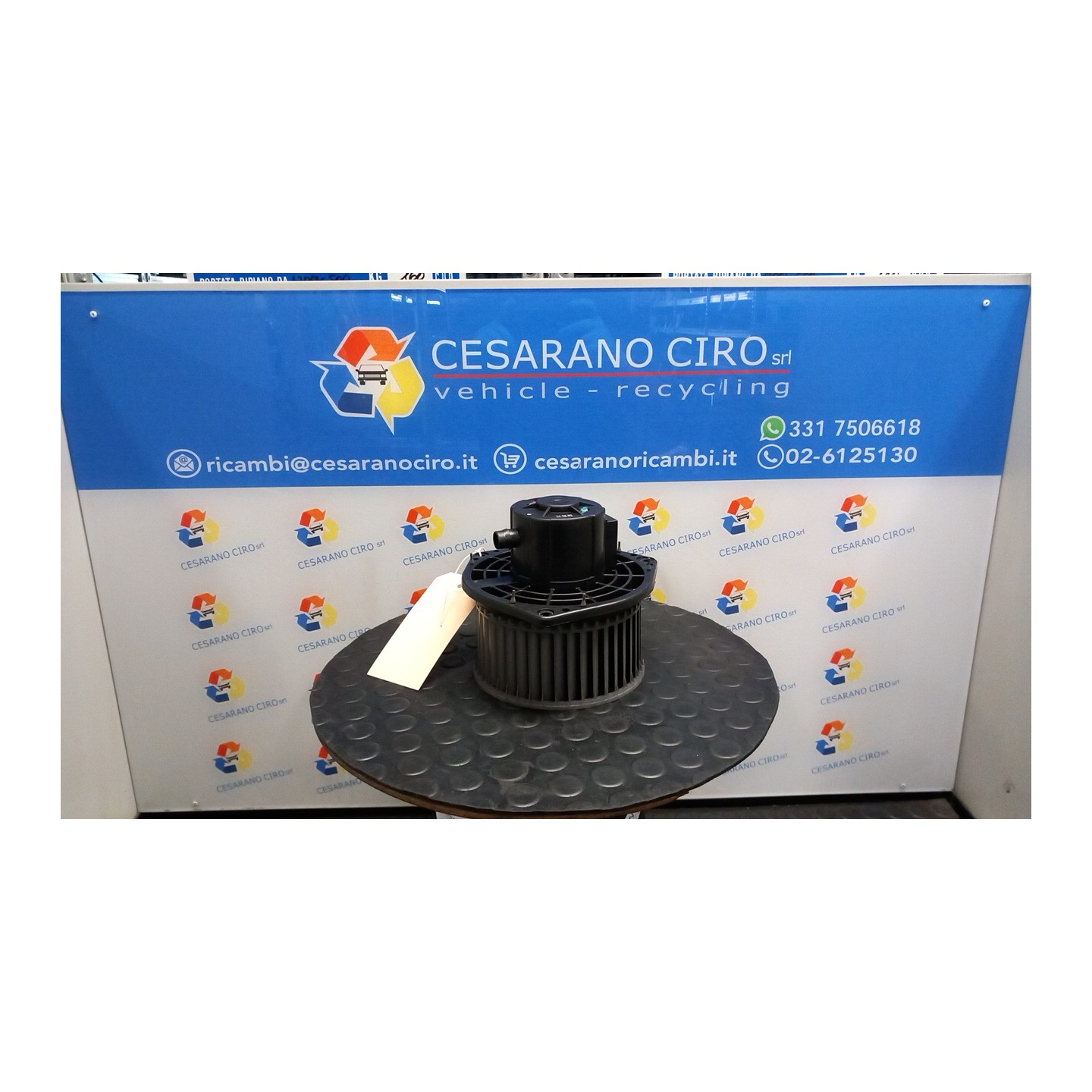 MOTORINO VENTILAZIONE ABITACOLO 019 CHEVROLET (DAEWOO) AVEO (T250) (06/08-11/12) B12D1 96539676