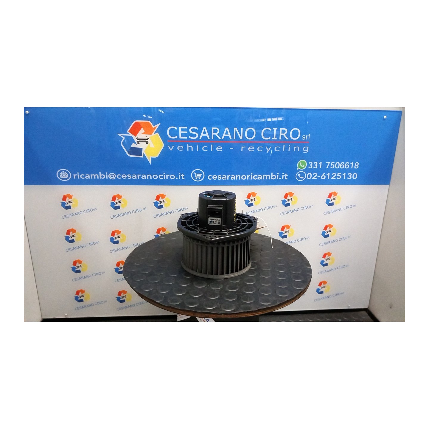 MOTORINO VENTILAZIONE ABITACOLO 019 CHEVROLET (DAEWOO) AVEO (T250) (06/08-11/12) B12D1 96539676