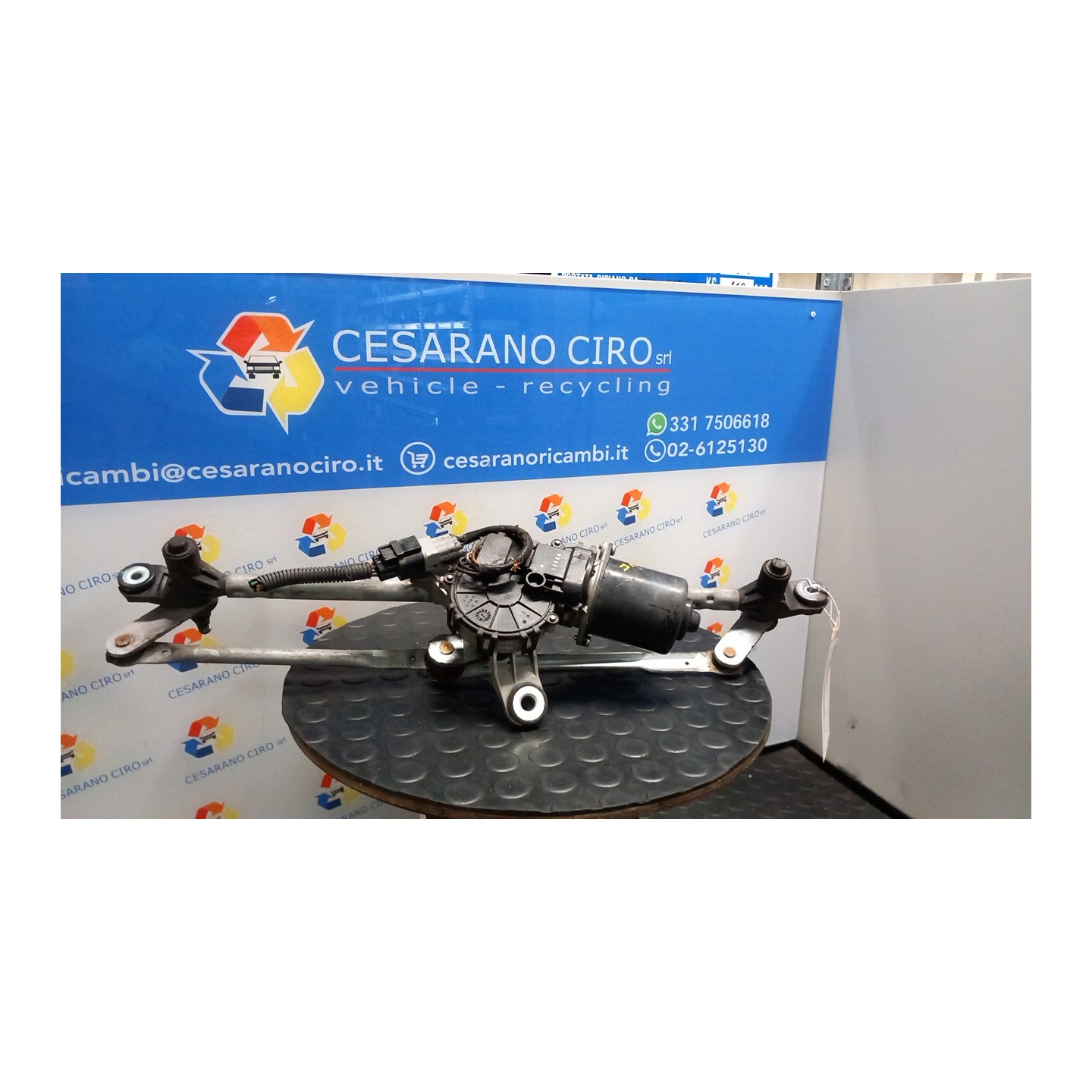 MECCANISMO TERGIPARABREZZA CON MOTORINO 022 CHEVROLET (DAEWOO) AVEO (T250) (06/08-11/12) B12D1 96476577