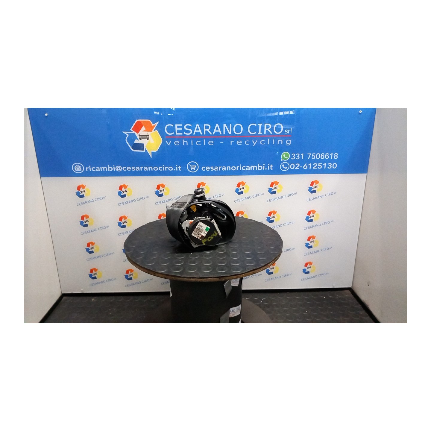 CINTURA DI SICUREZZA ANT. DX. 026 FORD FOCUS (CB8) (02/11-11/15-) T1DB 1706809