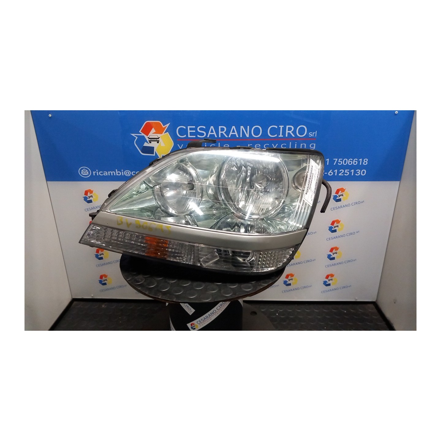 PROIETTORE CON REGOLATORE ALTEZZA SX. 034 LEXUS RX 1A SERIE (10/00-04/03) 1MZFE 8115048090