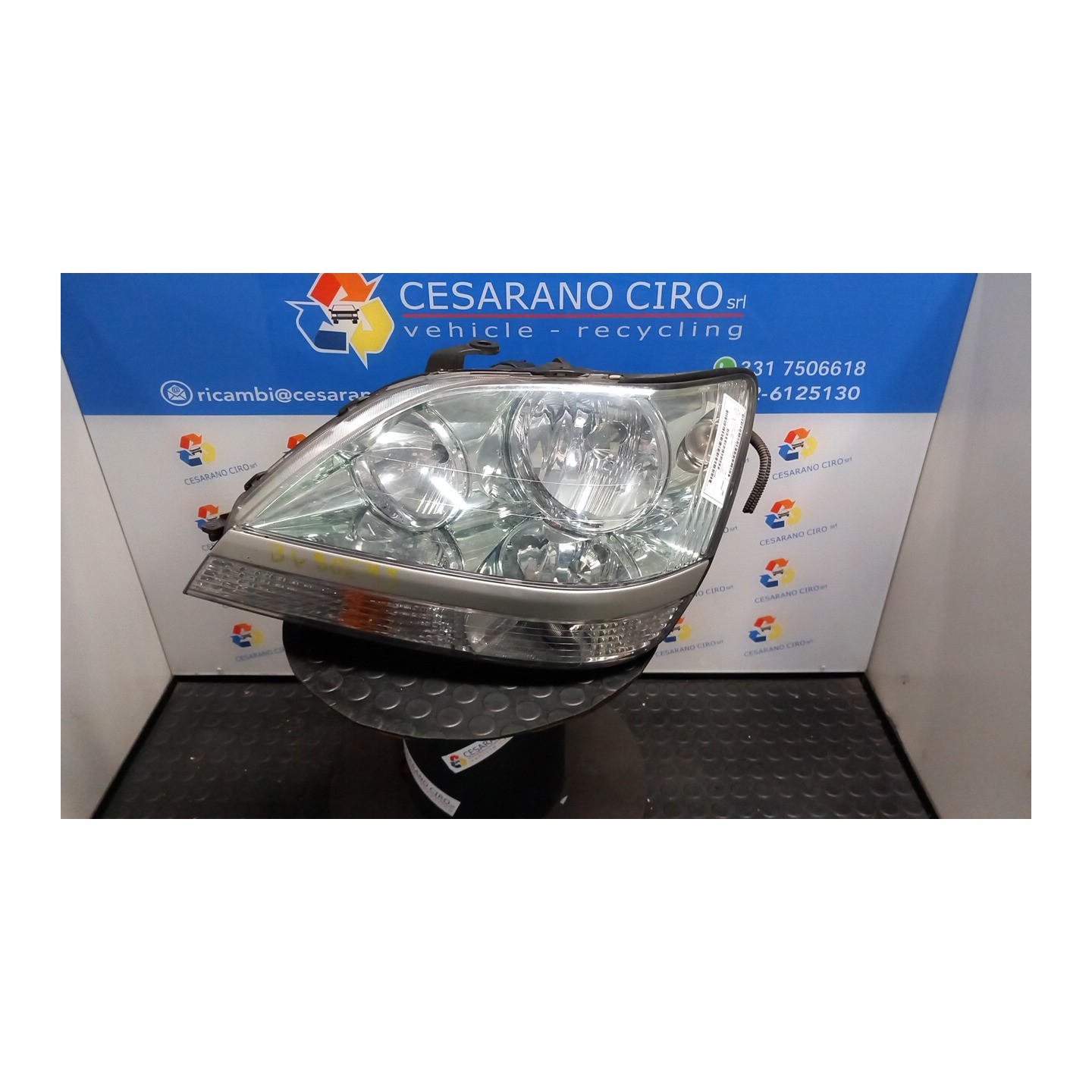 PROIETTORE CON REGOLATORE ALTEZZA SX. 034 LEXUS RX 1A SERIE (10/00-04/03) 1MZFE 8115048090