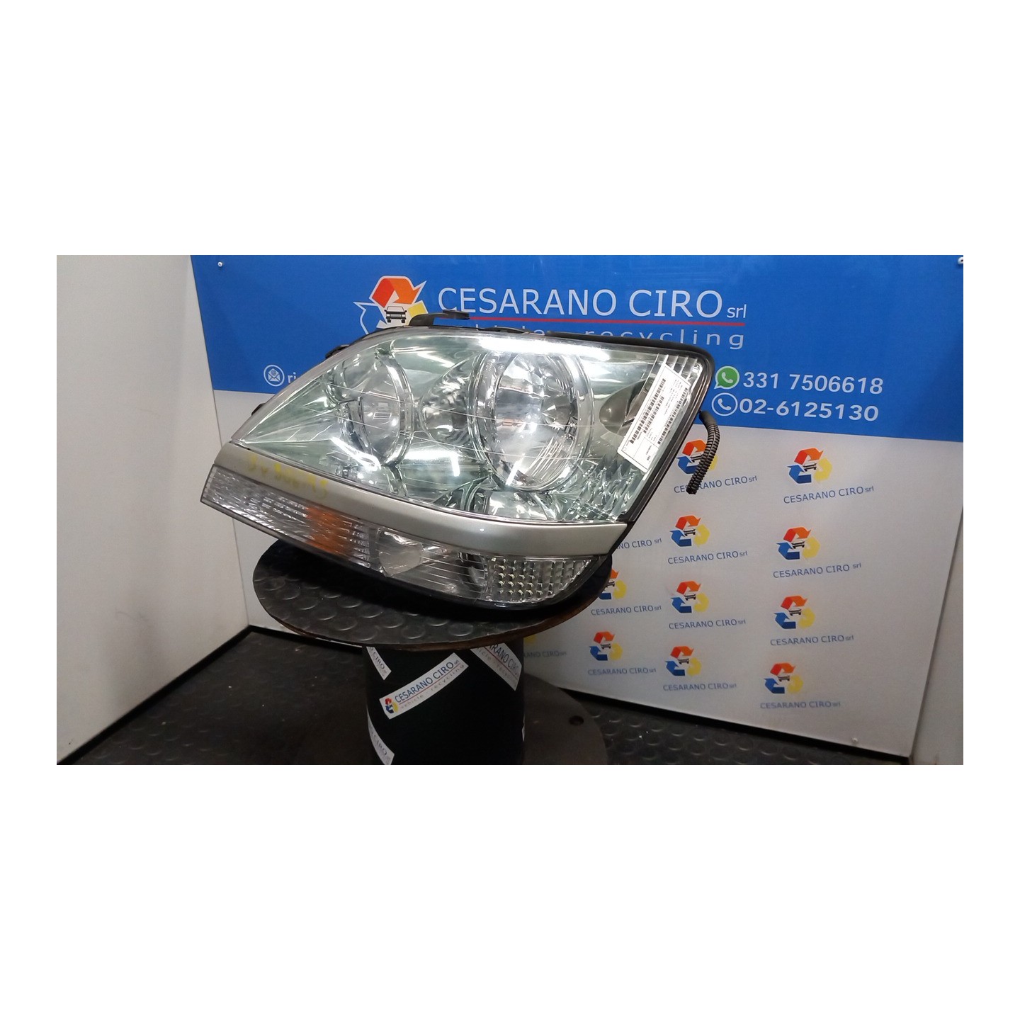 PROIETTORE CON REGOLATORE ALTEZZA SX. 034 LEXUS RX 1A SERIE (10/00-04/03) 1MZFE 8115048090