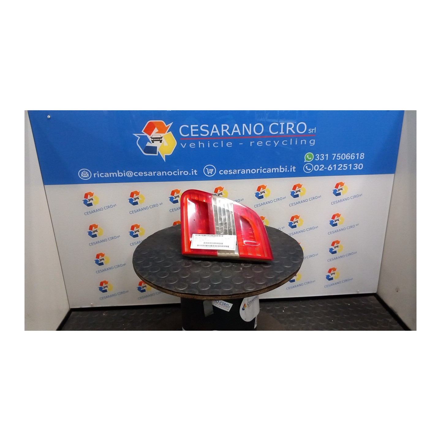 FANALE POST. PARTE INT. DX. 048 MERCEDES-BENZ CLASSE B (T245) (03/05-03/13) 640941 A1698201664
