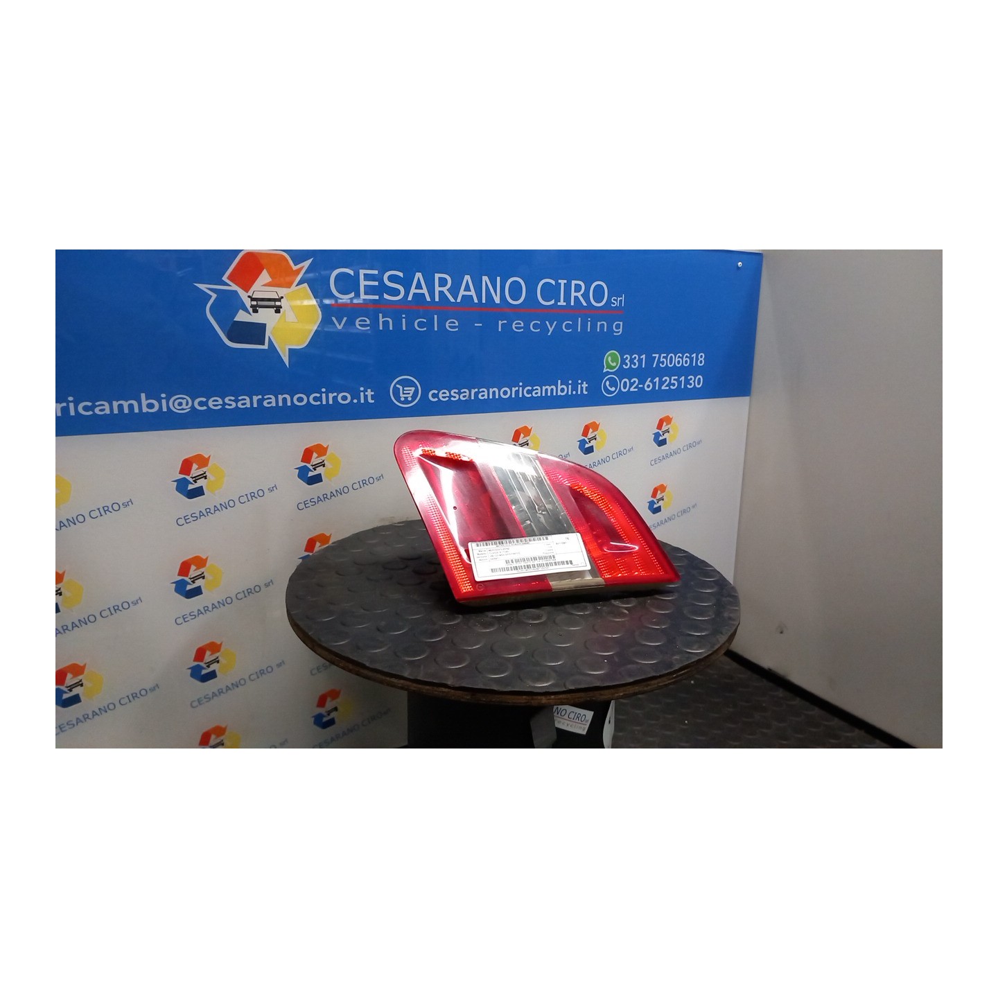 FANALE POST. PARTE INT. DX. 048 MERCEDES-BENZ CLASSE B (T245) (03/05-03/13) 640941 A1698201664