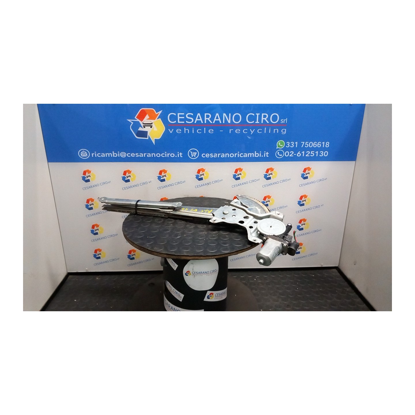 ALZACRISTALLO ELETTR. PORTA ANT. DX. 077 FIAT SEDICI (3B) (02/06-11/11) D19AA 71750980