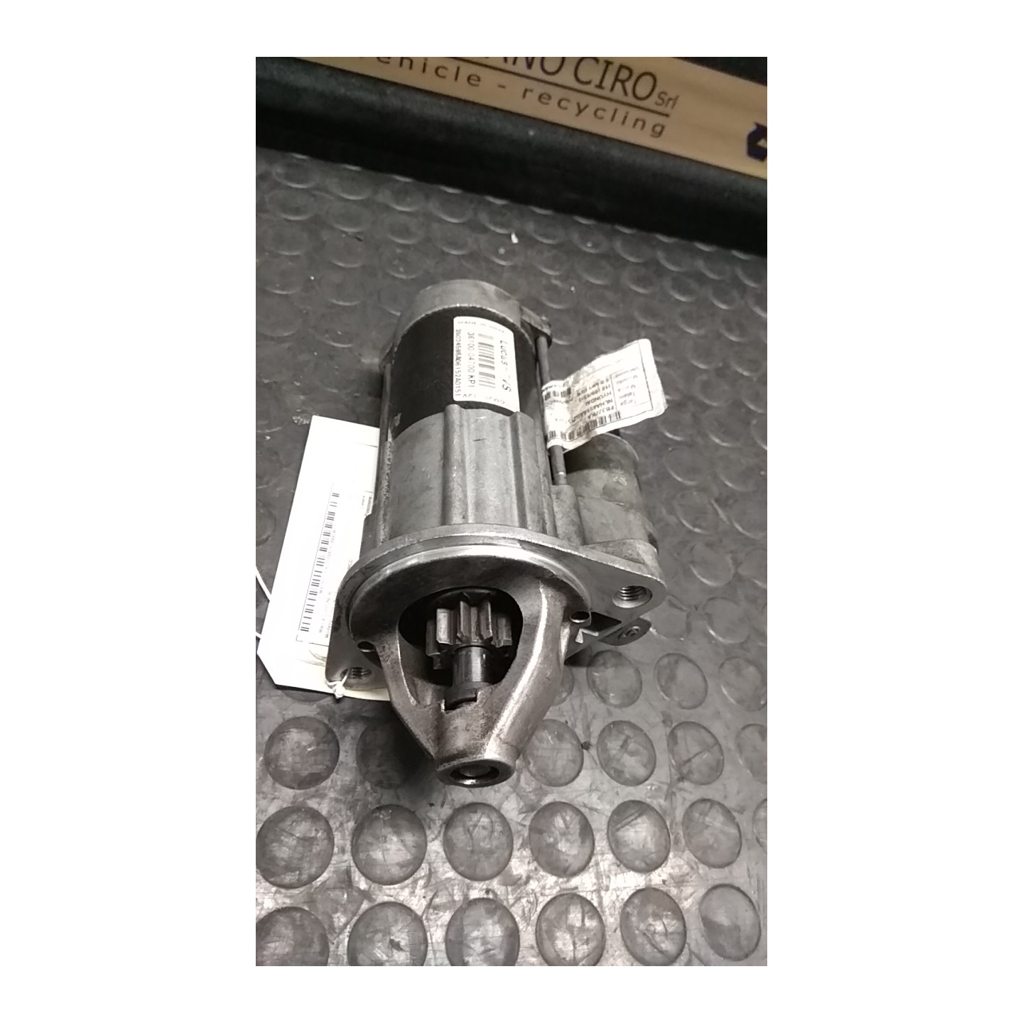 MOTORINO AVVIAMENTO 036 HYUNDAI I10 (09/13-) G3LA 3610004700