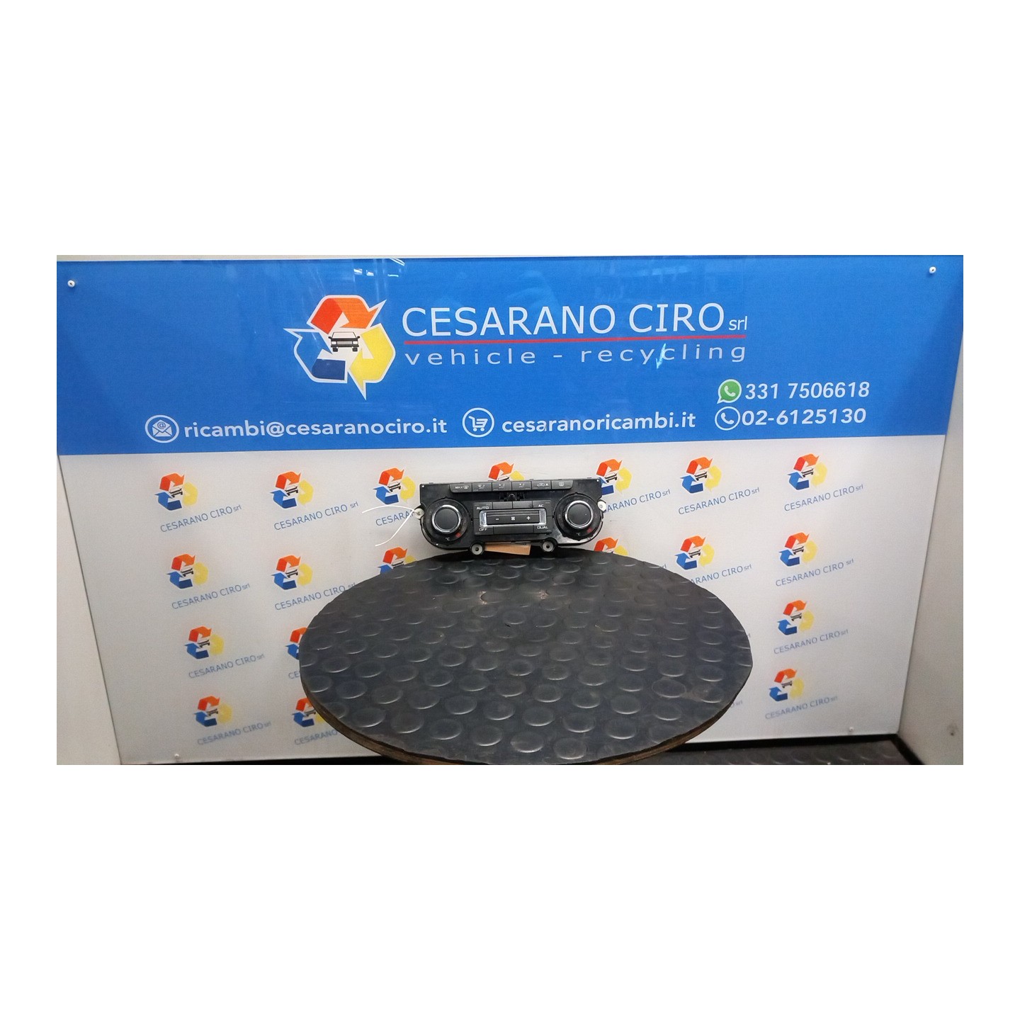 BLOCCO COMANDO CLIMATIZZAZIONE 088 SKODA OCTAVIA (1Z) (10/08-) CAYC 1Z0819047AD3X1