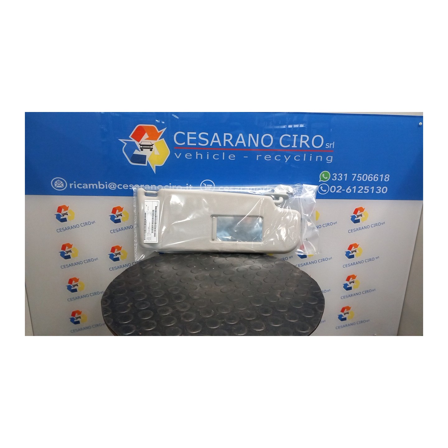 ALETTA PARASOLE PARABREZZA DX. 100 SKODA OCTAVIA (1Z) (10/08-) CAYC 1Z0857552AQ2F4