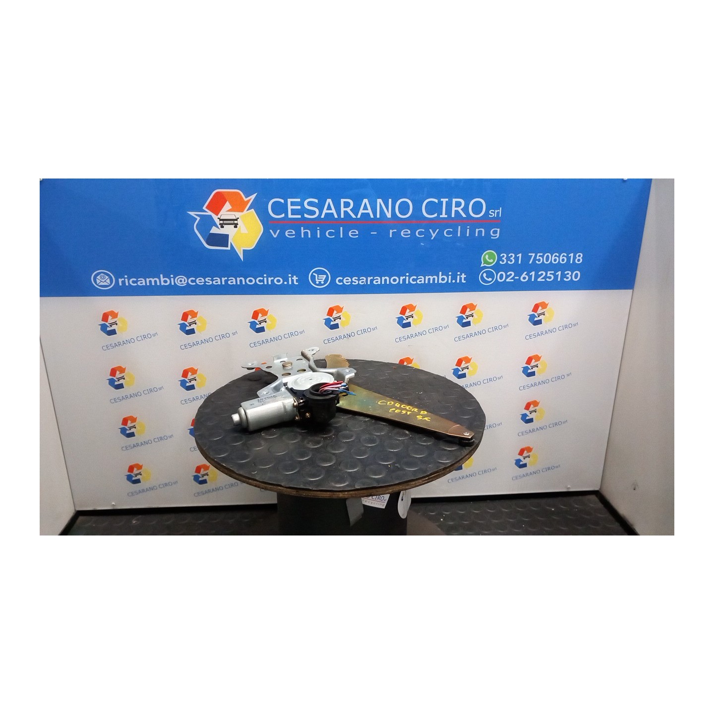 ALZACRISTALLO ELETTR. PORTA POST. SX. 021 TOYOTA COROLLA VERSO (01/02-03/04) 3ZZFE 6980413020
