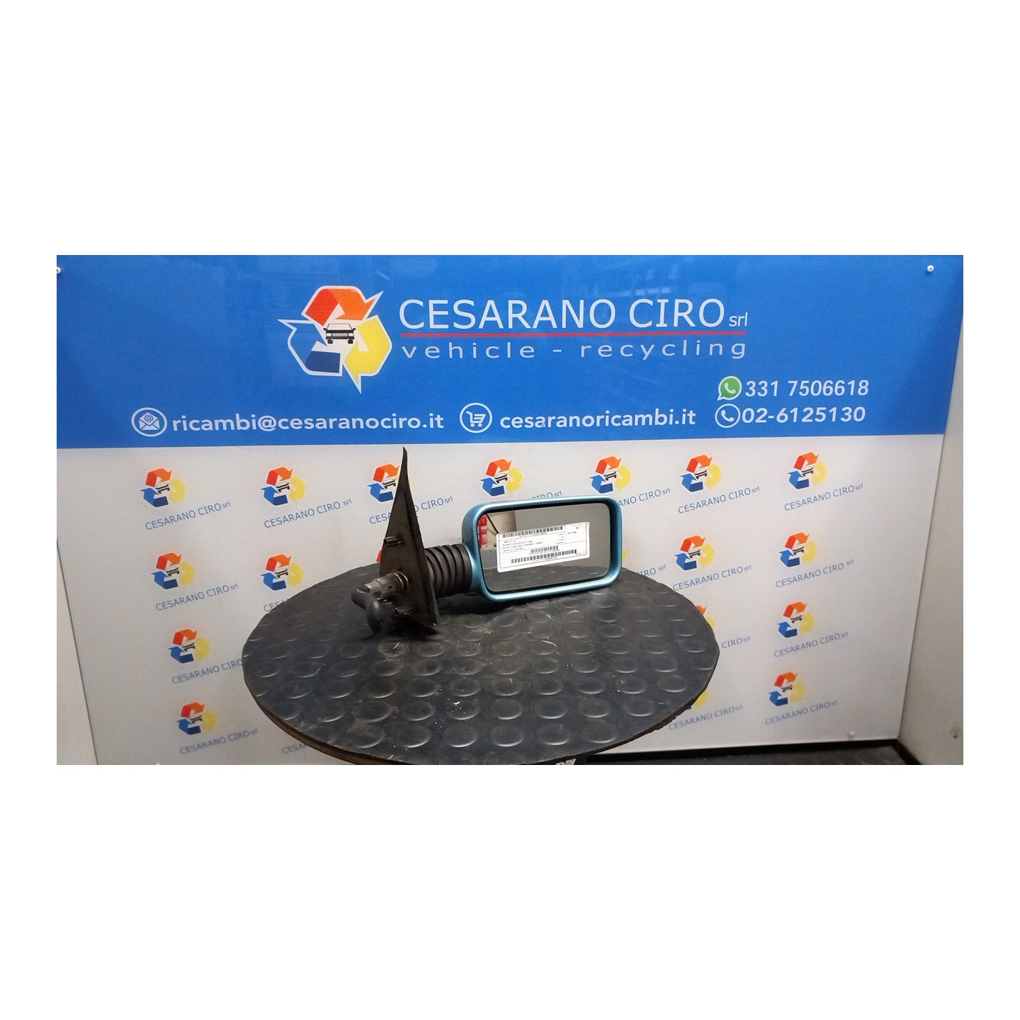 RETROVISORE EST. DX. 026 FIAT CINQUECENTO (NM) (06/92-01/99 1170A1046 5894900
