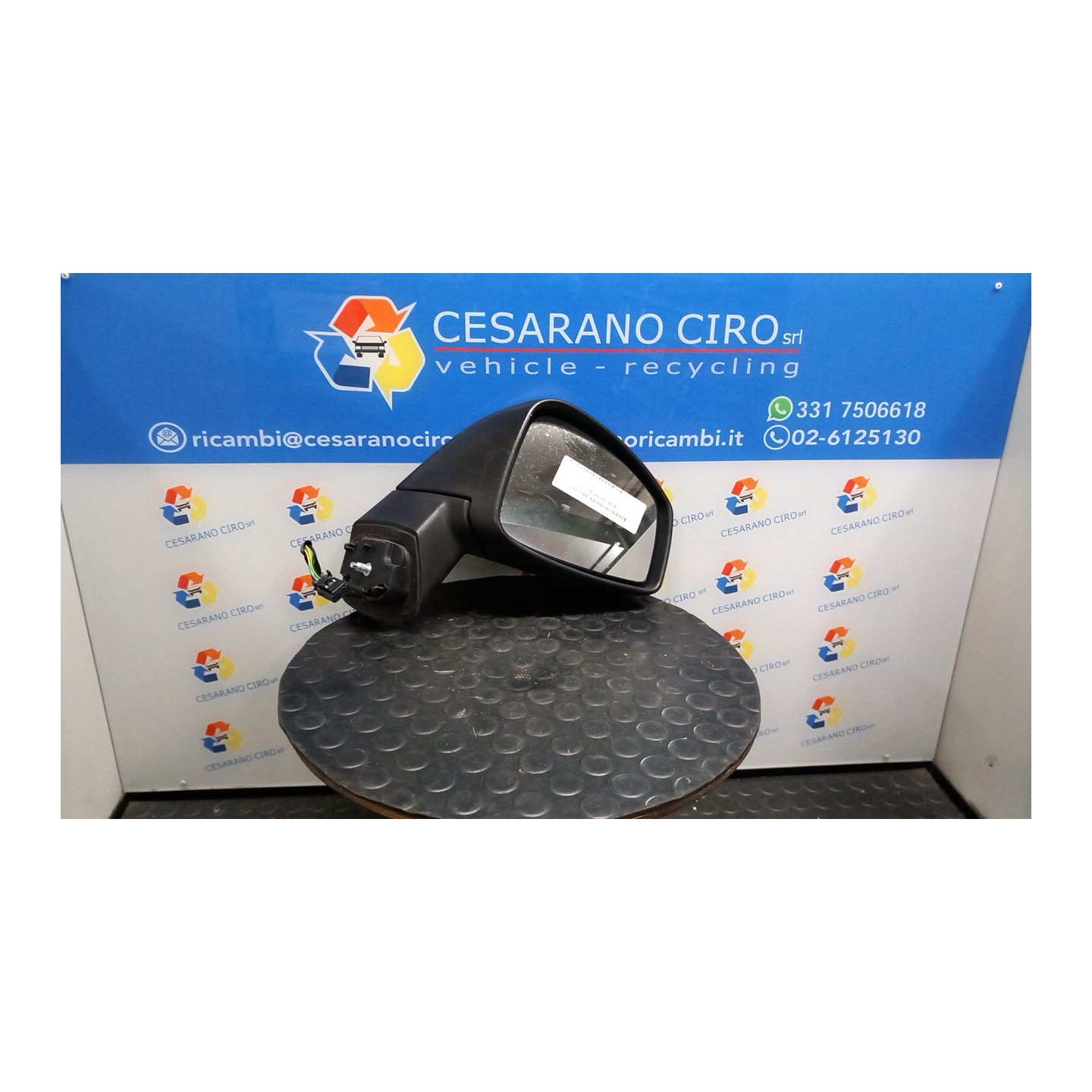 RETROVISORE EST. REGOLAZ. ELETTR. DX. 039 RENAULT SCENIC 3A SERIE (04/09-10/13) K9KJ8 963019850R