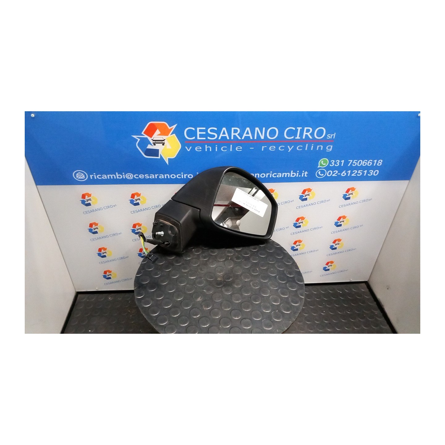 RETROVISORE EST. REGOLAZ. ELETTR. DX. 039 RENAULT SCENIC 3A SERIE (04/09-10/13) K9KJ8 963019850R