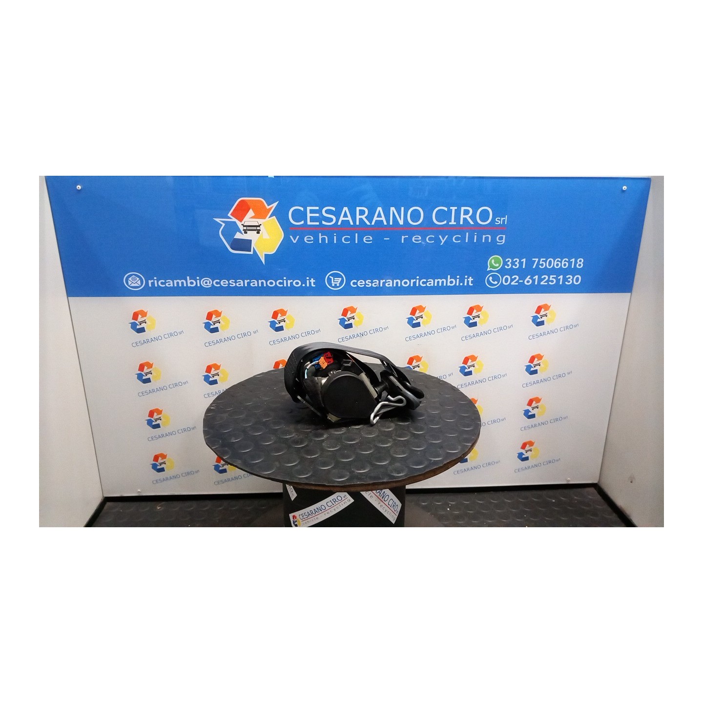 CINTURA DI SICUREZZA ANT. DX. 041 RENAULT SCENIC 3A SERIE (04/09-10/13) K9KJ8 868840015R