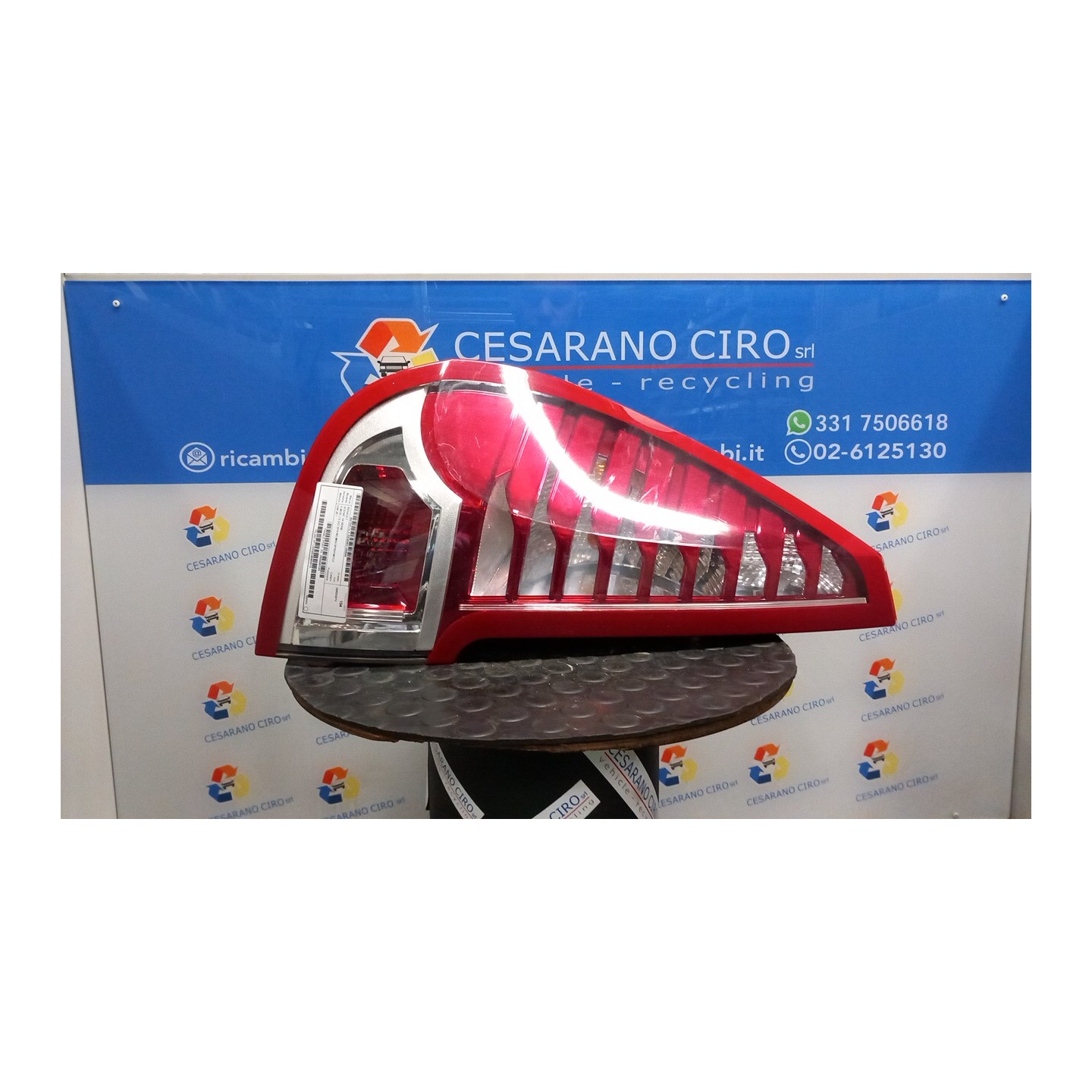 FANALE POST. SX. 048 RENAULT SCENIC 3A SERIE (04/09-10/13) K9KJ8 265550014R