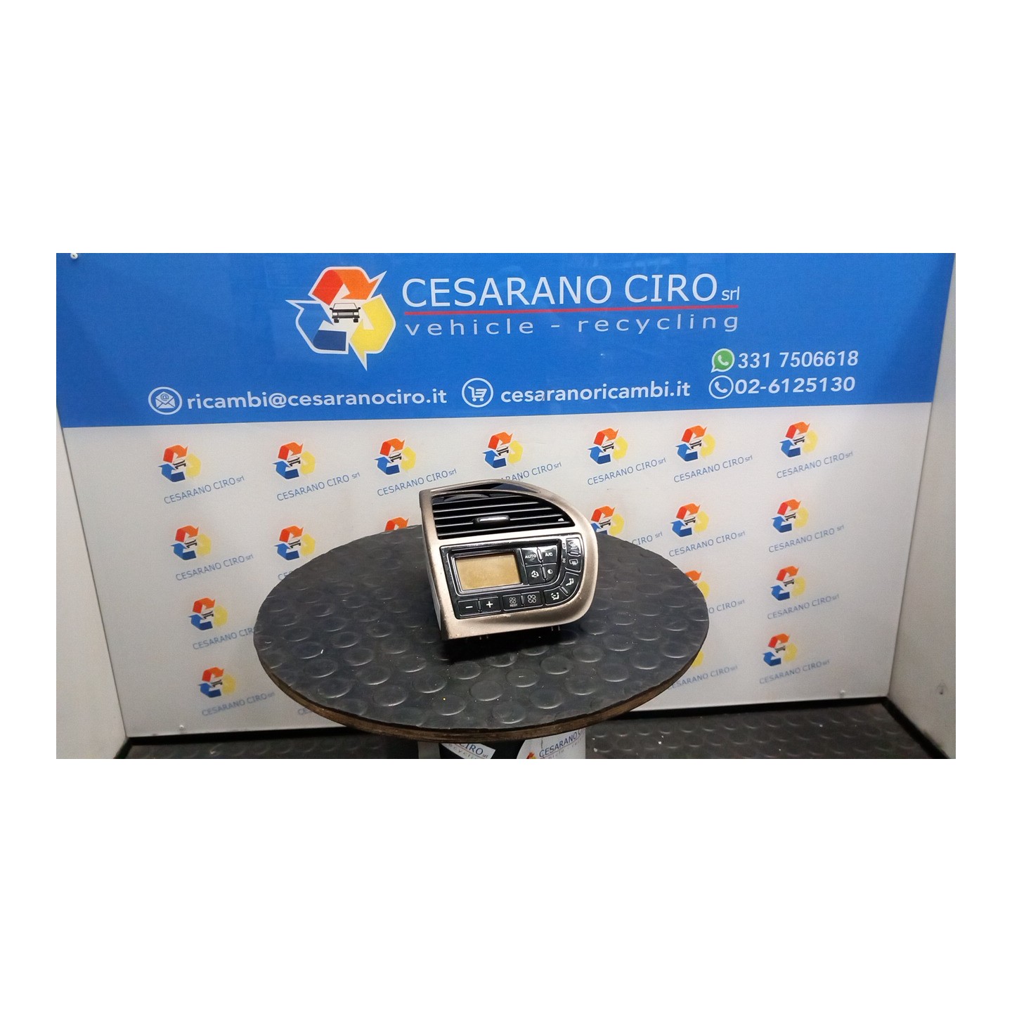 BLOCCO COMANDO CLIMATIZZAZIONE DX. 057 CITROEN C4 PICASSO (09/06-08/13) RHJ 6451WJ