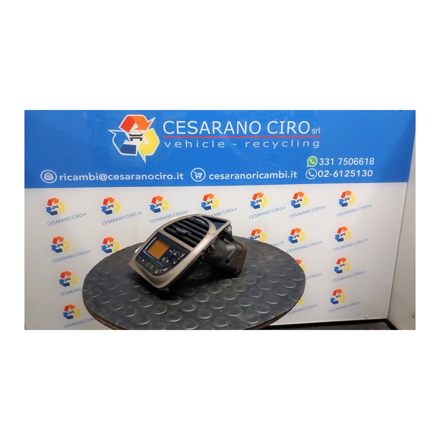BLOCCO COMANDO CLIMATIZZAZIONE DX. 057 CITROEN C4 PICASSO (09/06-08/13) RHJ 6451WJ