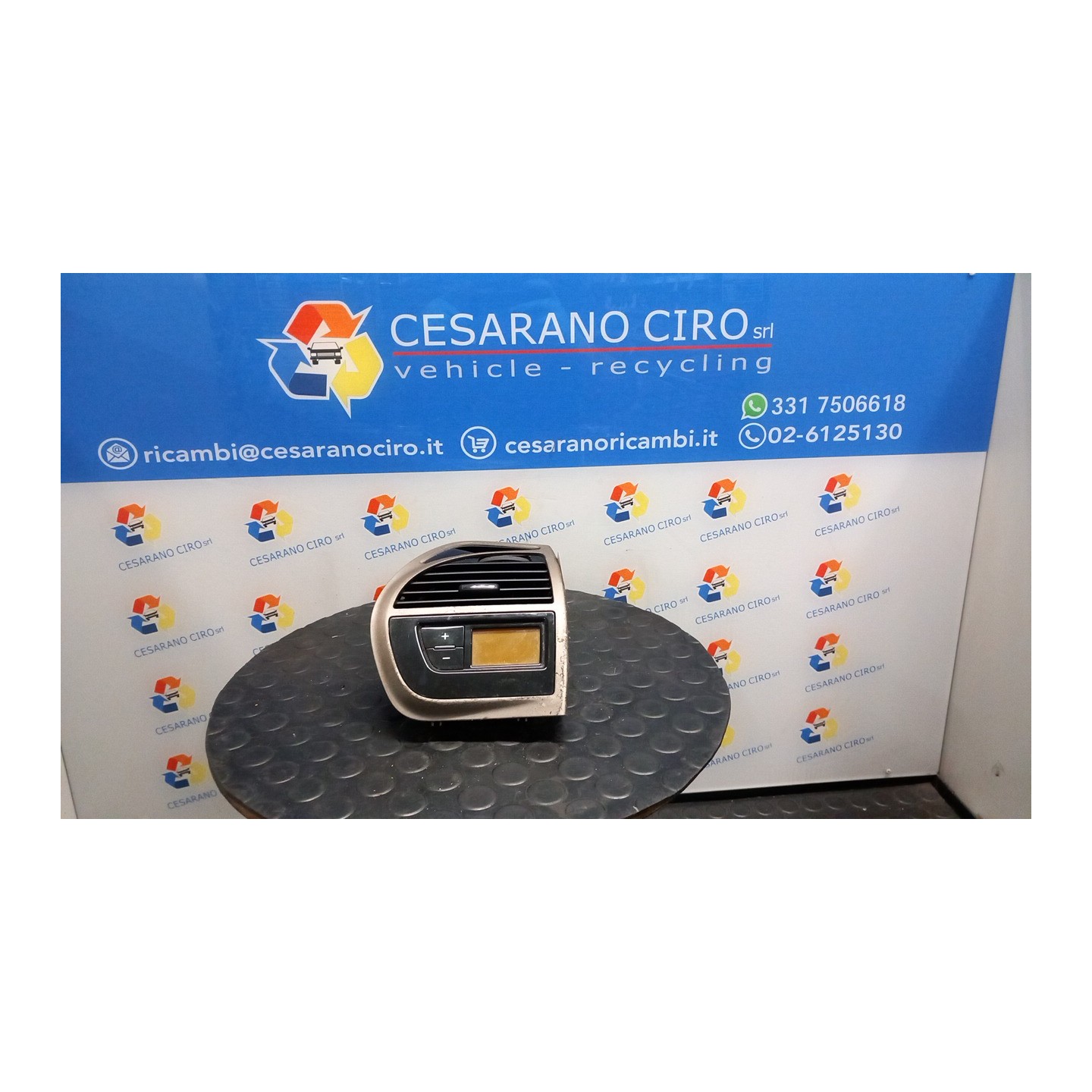 BLOCCO COMANDO CLIMATIZZAZIONE SX. 058 CITROEN C4 PICASSO (09/06-08/13) RHJ 6451WH