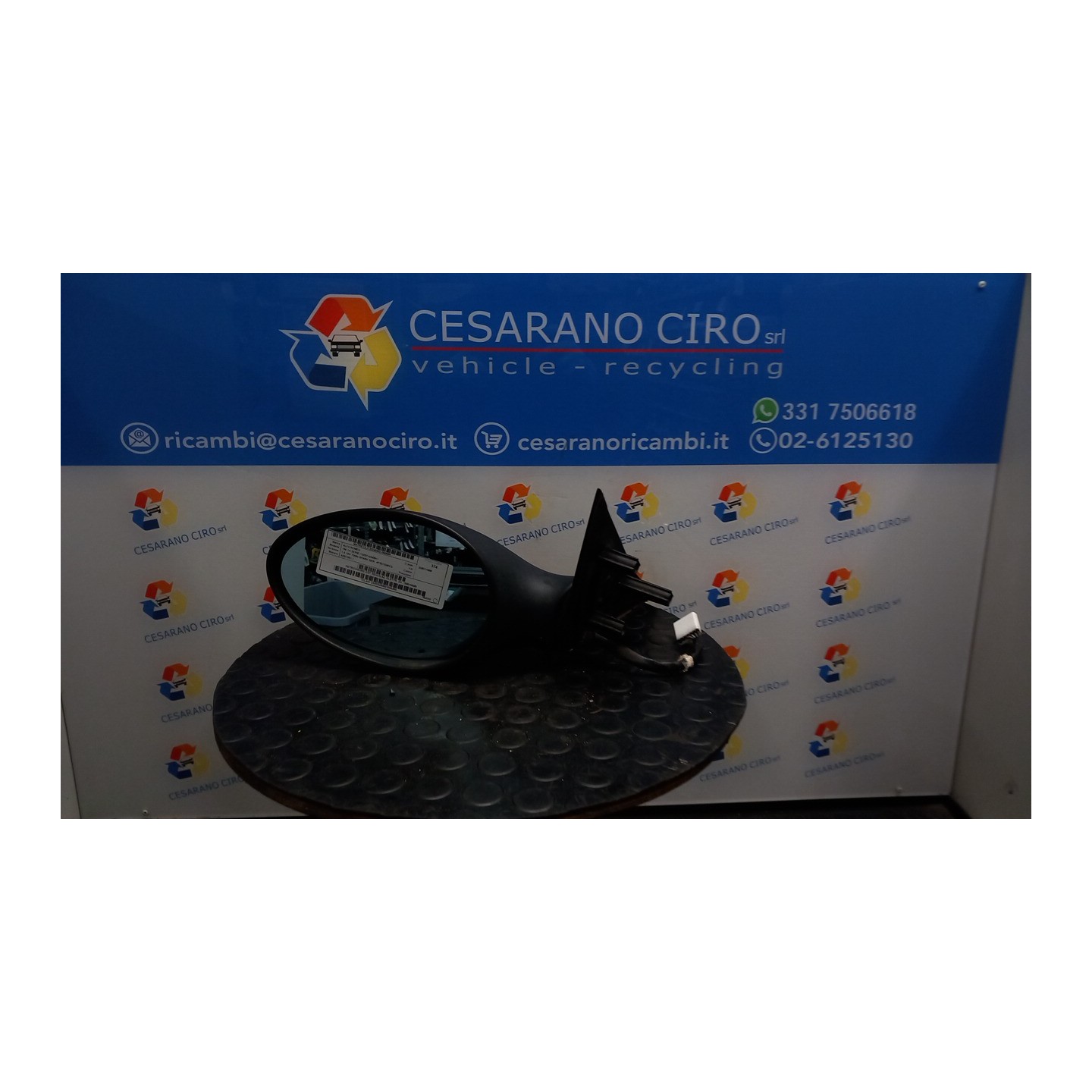 RETROVISORE EST. REGOLAZ. ELETTR. SX. 068 ALFA ROMEO 156 1A SERIE (10/97-03/00) AR67601 156018580