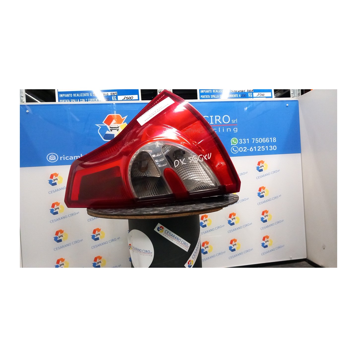 FANALE POST. DX. 003 DACIA SANDERO (07/08-04/13) K9K87 8200734824