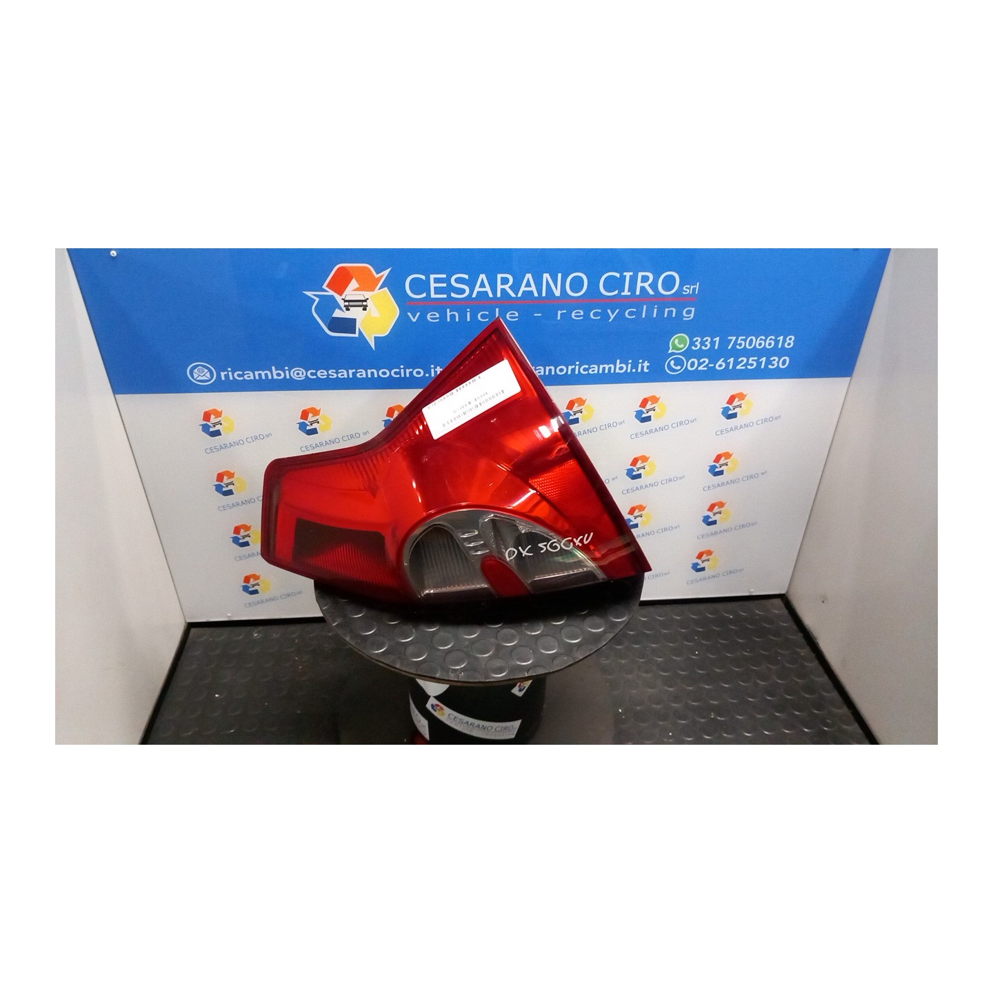 FANALE POST. DX. 003 DACIA SANDERO (07/08-04/13) K9K87 8200734824