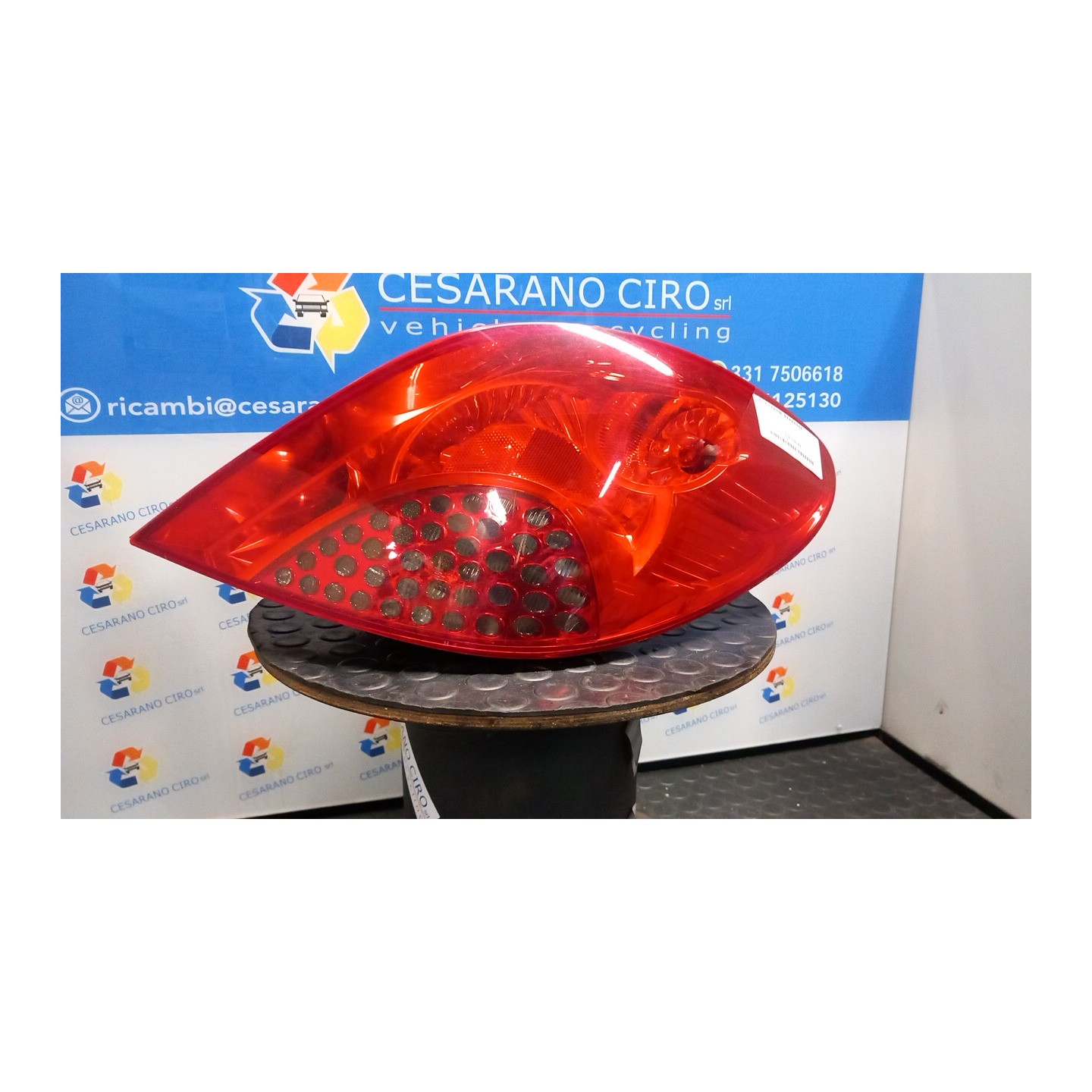 FANALE POST. DX. 047 PEUGEOT 207 (04/06-06/09) 8FS 6351Y7