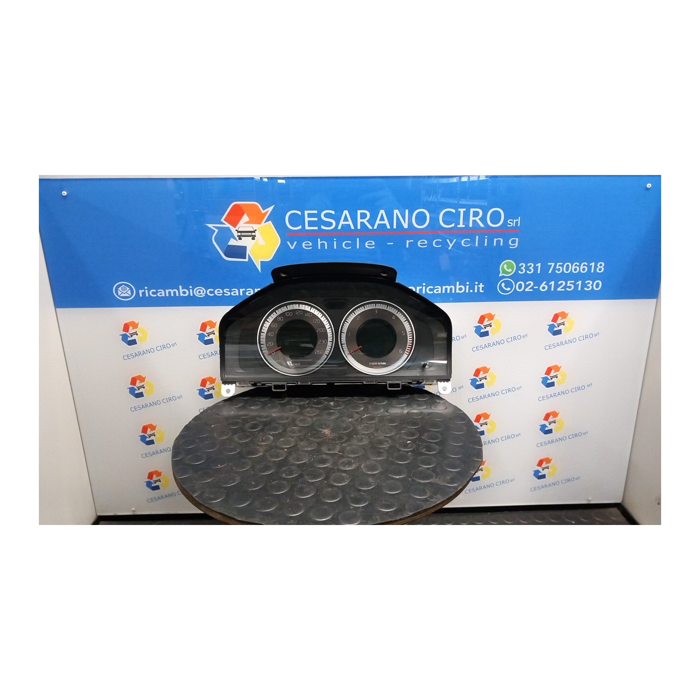 QUADRO PORTASTRUMENTI 036 VOLVO V60 (09/10-04/13) D5204T3 36001833