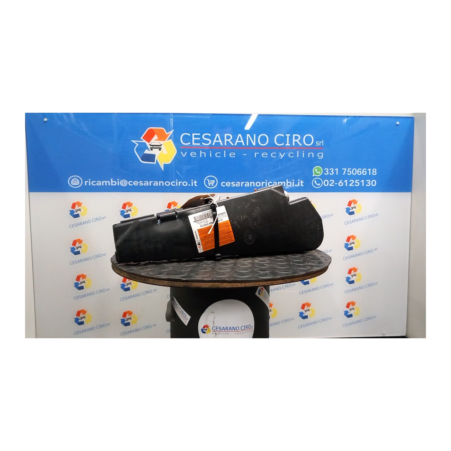 DISPOSITIVO AIRBAG LAT. SX. 038 VOLVO V60 (09/10-04/13) D5204T3 31263110