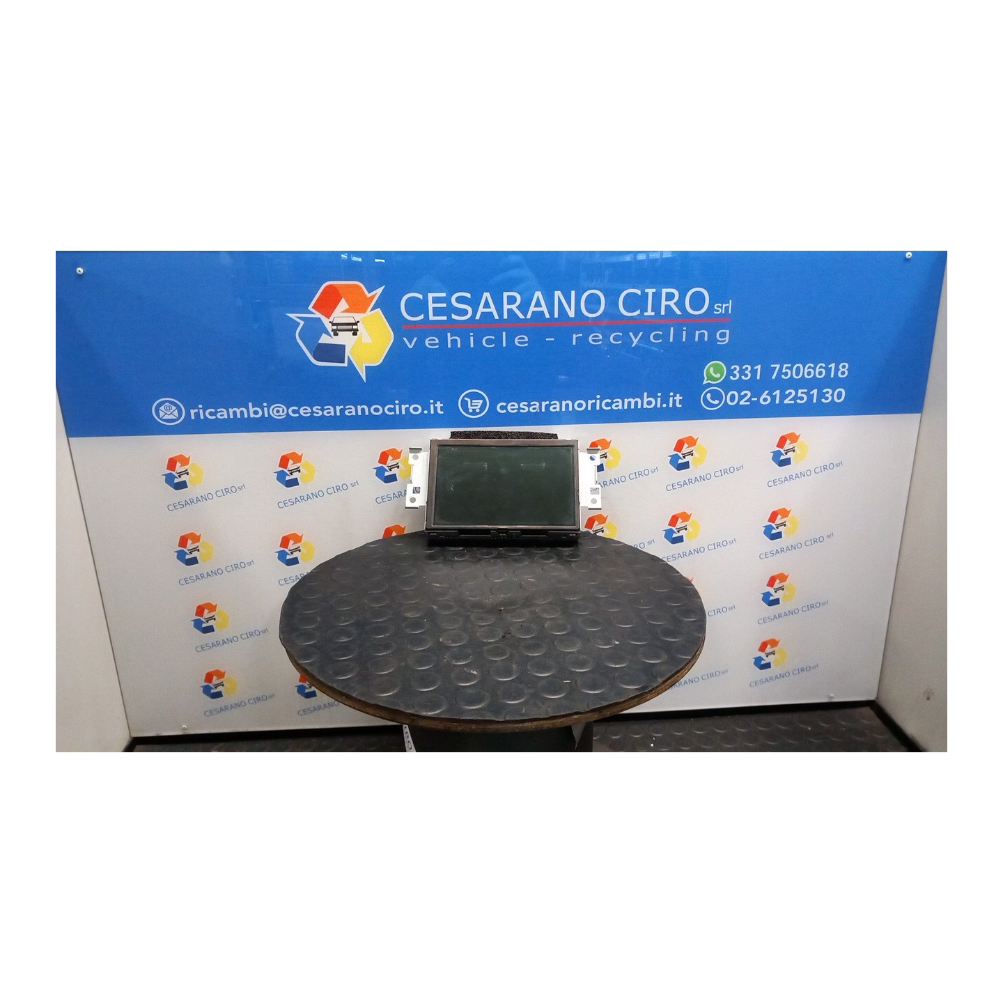 DISPLAY MULTIFUNZIONE 5"/1CD/MP3/PARK.CAMERA/ROTAZ. 042 VOLVO V60 (09/10-04/13) D5204T3 36001982